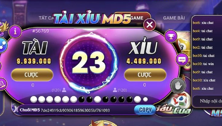Mẹo Chơi Tài Xỉu MD5 Hiệu Quả